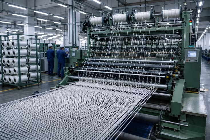 Textile and garments factory