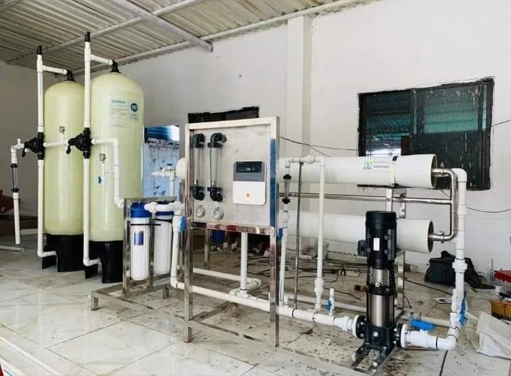 Industrial reverse osmosis water treatment system