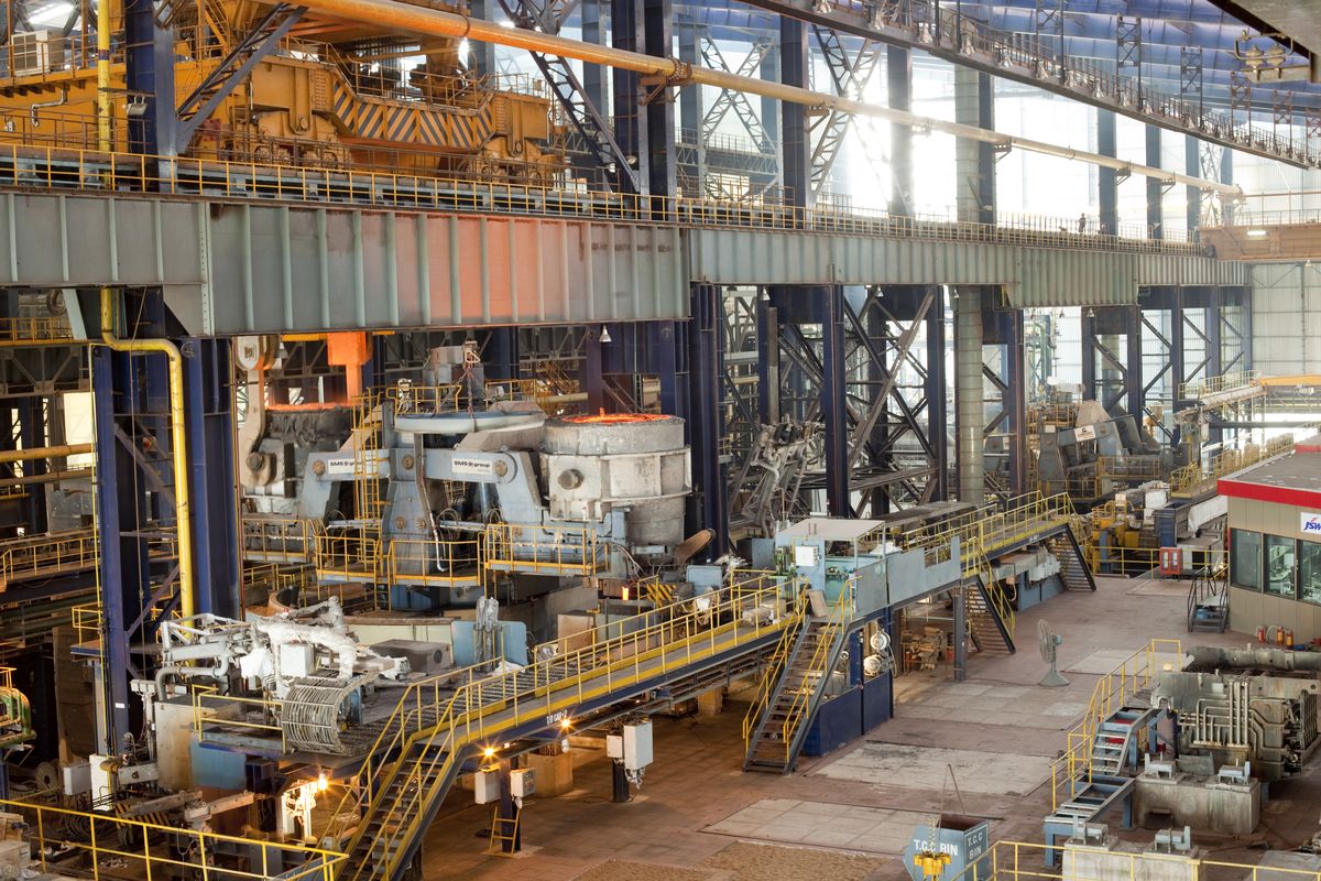 Steel mill facility